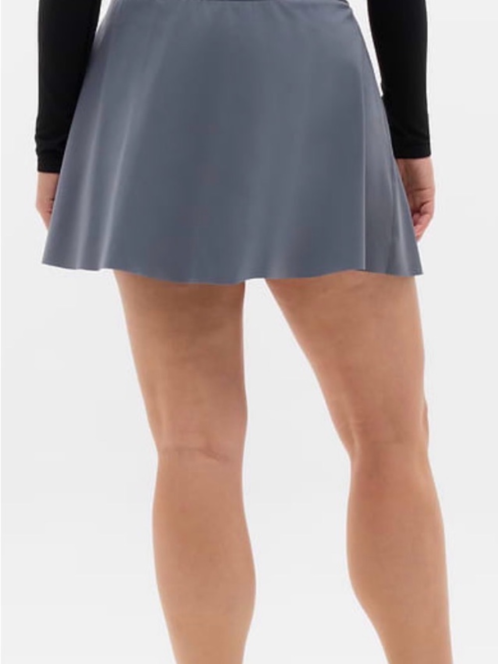 Athleta Charcoal Gray Skater Skirt